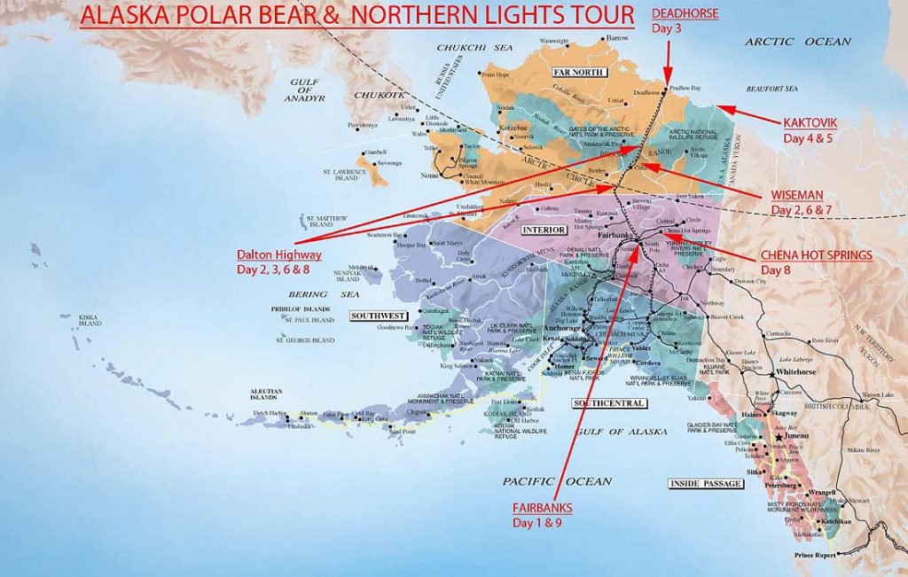 Alaska-Map-Alaska-Polar-Bear-Northern-Lights-Tour