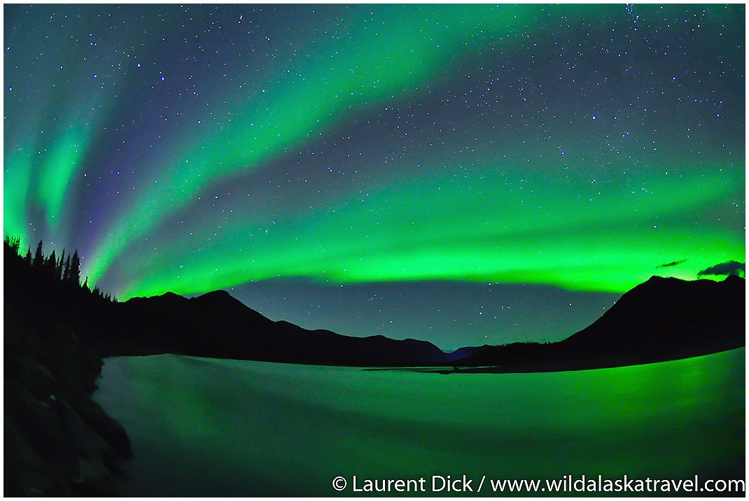 Northern Lights over the North Fork Koyukuk River