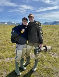Marc and Nicole Benzler, guests on the Alaska Brown Bear Viewing Tour